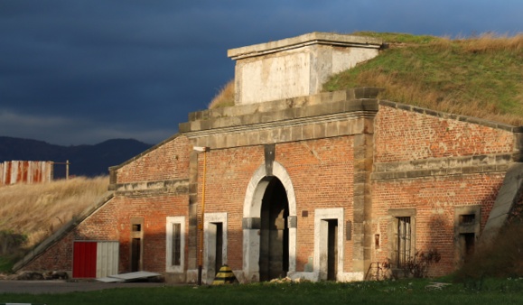 Horní vodní brána v pevnosti Terezín. Zdroj: Národní muzeum